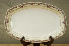 Vintage China Heinrich H&C Selb Bavaria 70366 Rectangular Serving Meat Platter