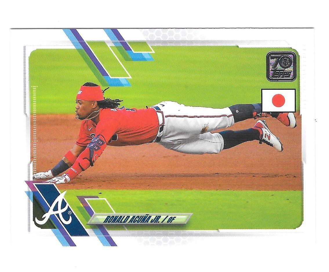Ronald Acuna Jr. / 5 Topps Japan Edition