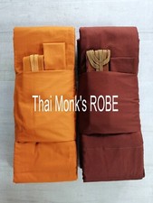 Buddhist Monk Priest ROBE MusLin Fabric Thai Laos Dress Premium Grade 2.2x3.2m