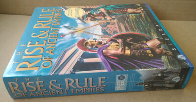 Jeu PC Rise And Rule Of Ancient Empires (1996) - Big Box, Bon état, Fabriqué En Allemagne