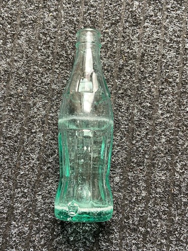 Vintage Coca-Cola Bottle Blue GLASS - Picture 5 of 6