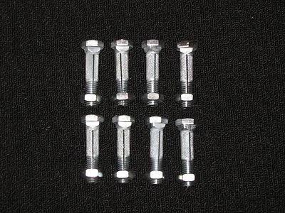 HOME PRIDE Mobile Home Parts Set of 8 Slotted Bolts for use with Anchors & Tie Down Straps