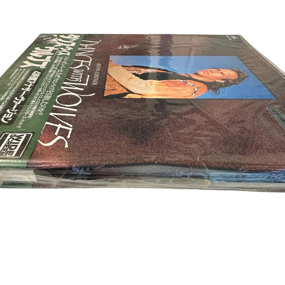 Dances With Wolves Japanese Import Laserdisc Rare Towa Video Extended PILF-7273 Foto 3 de 4