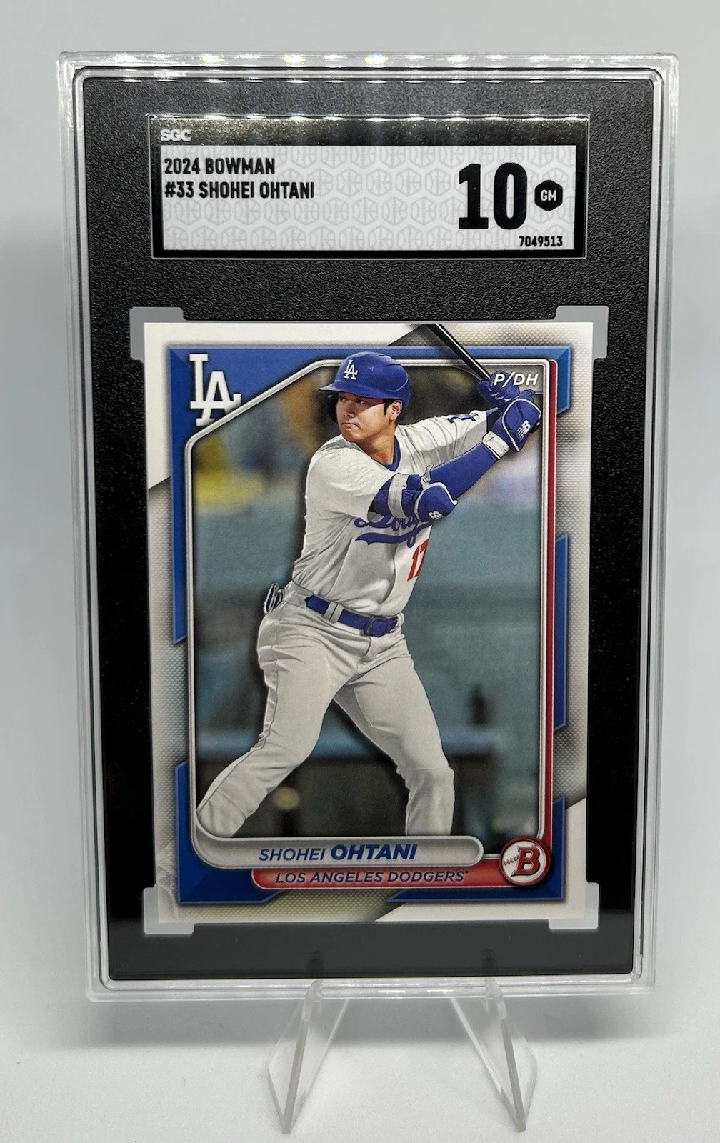 Shohei Ohtani trading card