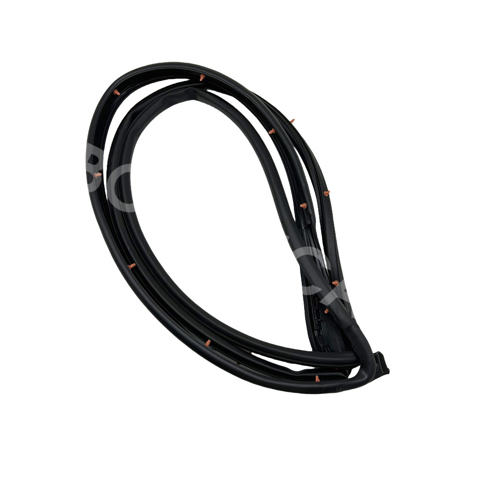 Rubber Front Left Door Edge Seal Weatherstrip For Honda Accord Sedan 2003-2007