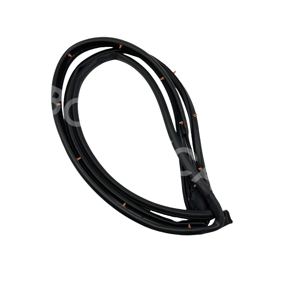 Rubber Front Left Door Edge Seal Weatherstrip For Honda Accord Sedan 2003-2007