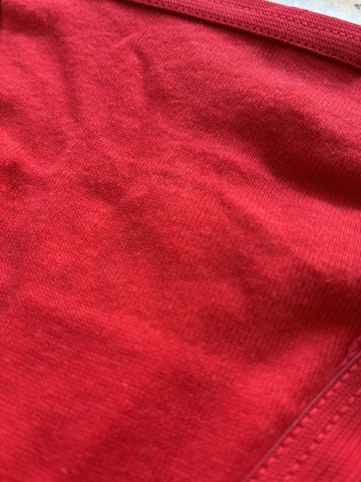 Vintage NWT Super Girl Red String Thong G-String Size Medium (6) *Rare Superman - Image 3 of 4