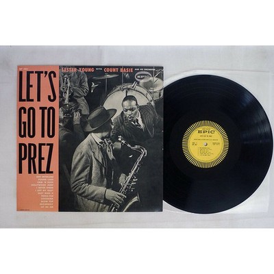 Lester Young With Count Basie Orchestra - Let' (Vinyl LP - 1955 - JP - Original)