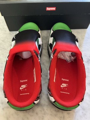 Size 9 - Supreme x Nike Clogposite White Gym Red Green *BRAND NEW