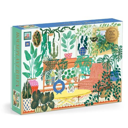 Galison Houseplant Haven  1000 Piece Foil Jigsaw Puzzle by Galison (2026) - Image 4