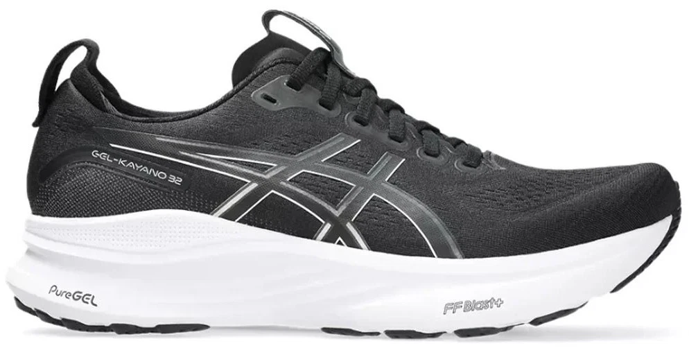 Asics Gel Kayano 32 Wide Black White for sale | eBay