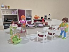 Playmobil CityLife 9269 Kitchen  Family Dining Room Appliance COMPLETE w BOX 