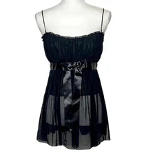 Moda International Corset Babydoll Top