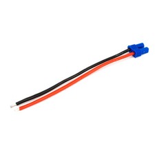E flite EC2 Battery Connector with 4" Wire 18Awg EFLAEC205 Miscellaneous