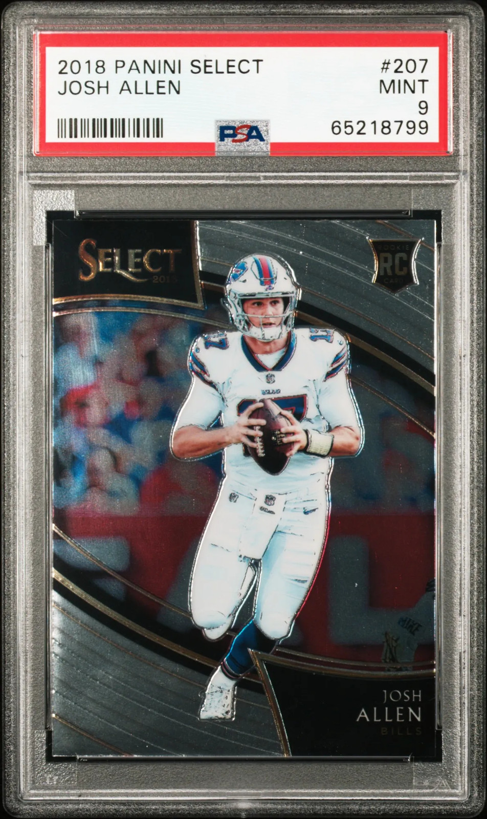 2018 Panini Select Josh Allen #207 PSA 9
