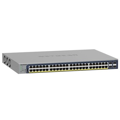 NETGEAR 52-Port PoE Gigabit Ethernet Smart Switch (GS752TPP) - Managed, Optional