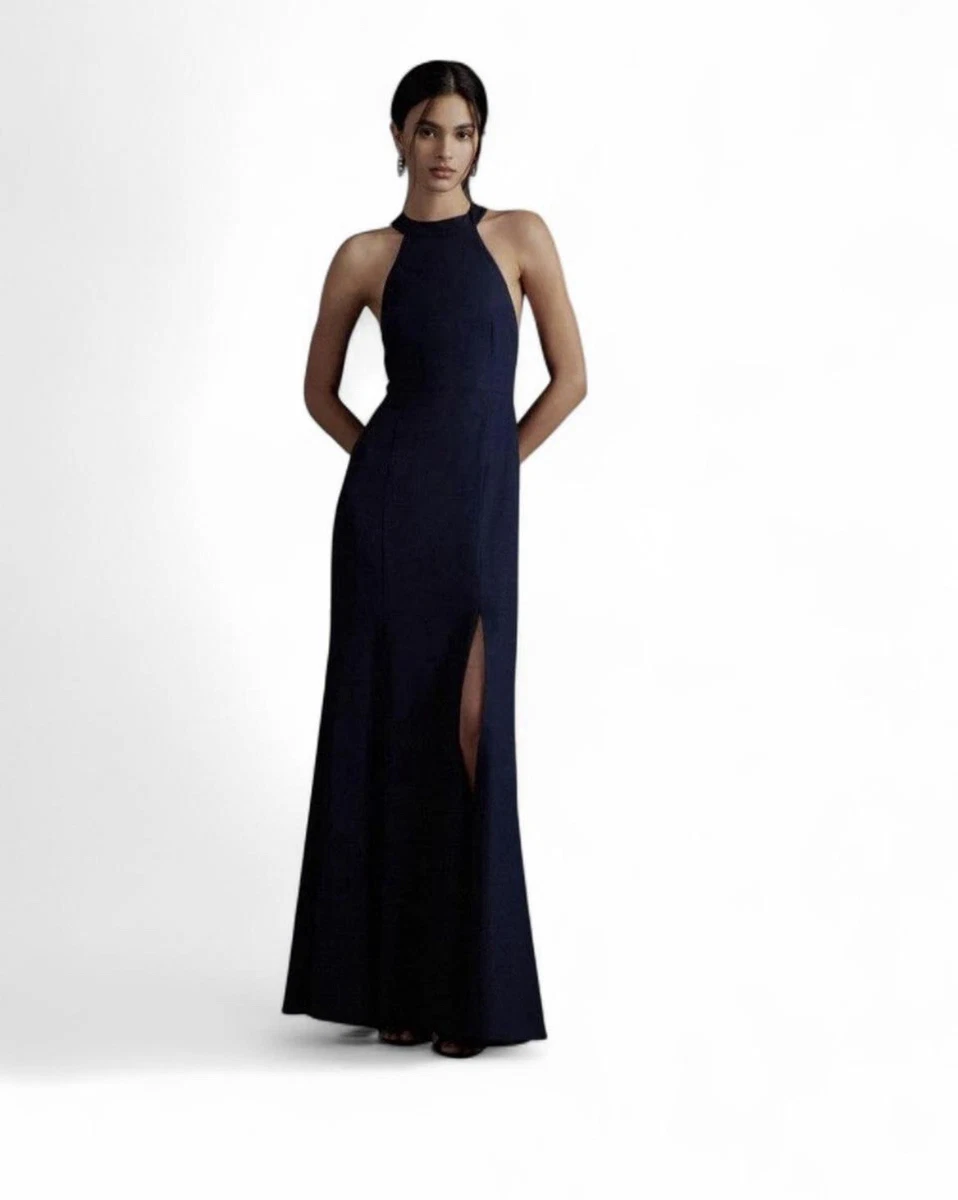 evening lavender dress Lavender Satin A-line Beaded Long Prom Dresses, Evening Dresses With Slit,  MP700 main image 0
