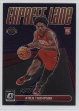2023-24 Panini Donruss Optic Express Lane Purple Prizm Amen Thompson #2 1sj2