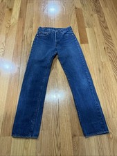 Levi's Vintage 501 XX Red Line Selvedge USA Made Jeans Pants 524 29x36 28x32