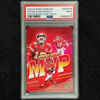 2020 Panini Donruss Patrick Mahomes Super Bowl MVP holo /100 PSA 9 pop 6 no 10