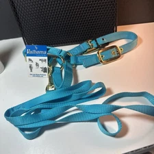 Valhoma Durable Nylon Sheep/Goat HALTER w/Adjustable Chin & 5' Lead- NEW