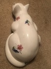 ELPA ALCOBACA CERAMIC CAT FIGURINE WITH BLUE GLASS EYES — photo 5