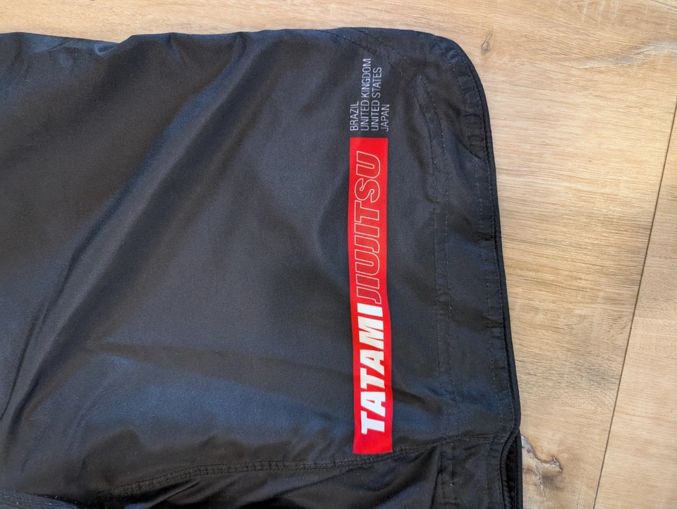 Pantalones Cortos de Entrenamiento Tatami Fightwear Jiu Jitsu MMA Negro Logo Para Hombres Talla XL Foto 3 de 4