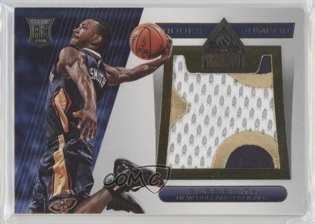 2014-15 Panini Paramount Rookie Jumbo Jerseys Prime 22/25 Russ Smith #24 RC 0j4n