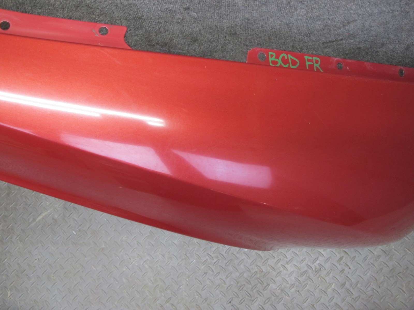 2006-2012 BENTLEY FLYING SPUR FRONT RIGHT SIDE FENDER SHELL COVER PANEL RED