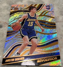 2021-22 Revolution #132 Austin Reaves Rookie Asia Parallel Lakers RC