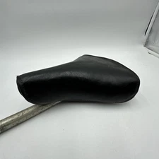 Vintage Mesinger Schwinn Approved Black Vinyl Bicycle Seat from Phillips Bike