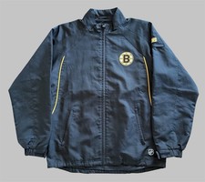 Boston Bruins Center Ice Jacket Medium Heavy Windbreaker