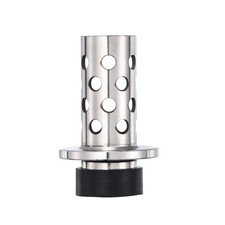 1.2" x 3" Perforated Casting Flask Vacuum Casting Wall Flanged with Base