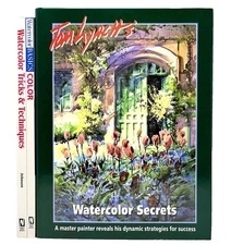 LEARN WATERCOLOR FROM THE MASTERS Tom Lynch, Jan Kunz, Cathy Johnson 3-Book Lot