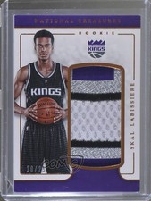 2016 National Treasures Rookie Jumbo Materials Bronze 10/25 Skal Labissiere h3e