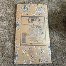 Vintage 1988 Under Bed Storage Box New Sealed 