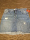 Wonder Nation Girls Denim Skirt  Adjustable Waist High Rise Size XXL (18) NWT — photo 1