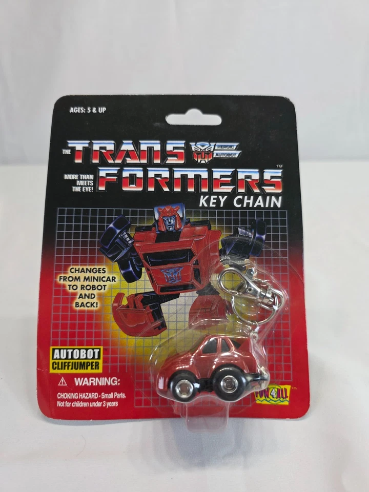 Transformers Key Chain complete set Bumblebee, Cliff Jumper,  Windcharger, Brawn - Image 4 of 4