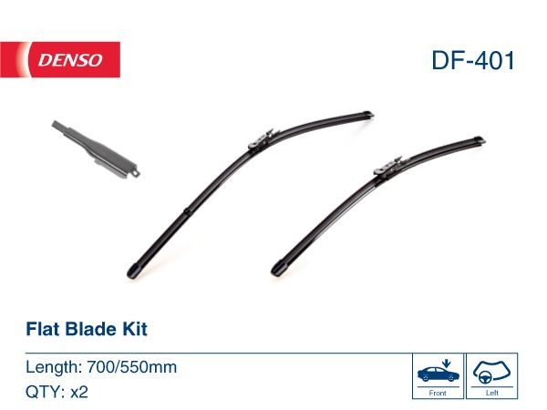 Wischblatt Vorne Denso DF 401 FÜR CitroËN Opel Scheibenwischer Wischerblatt-image