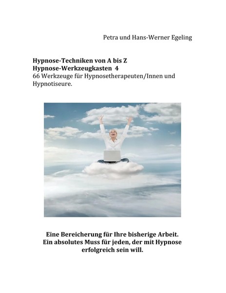 Hypnose Von A Bis Z Hypnose - Werkzeugkasten 4 Petra Egeling (U. A.) Taschenbuch-image