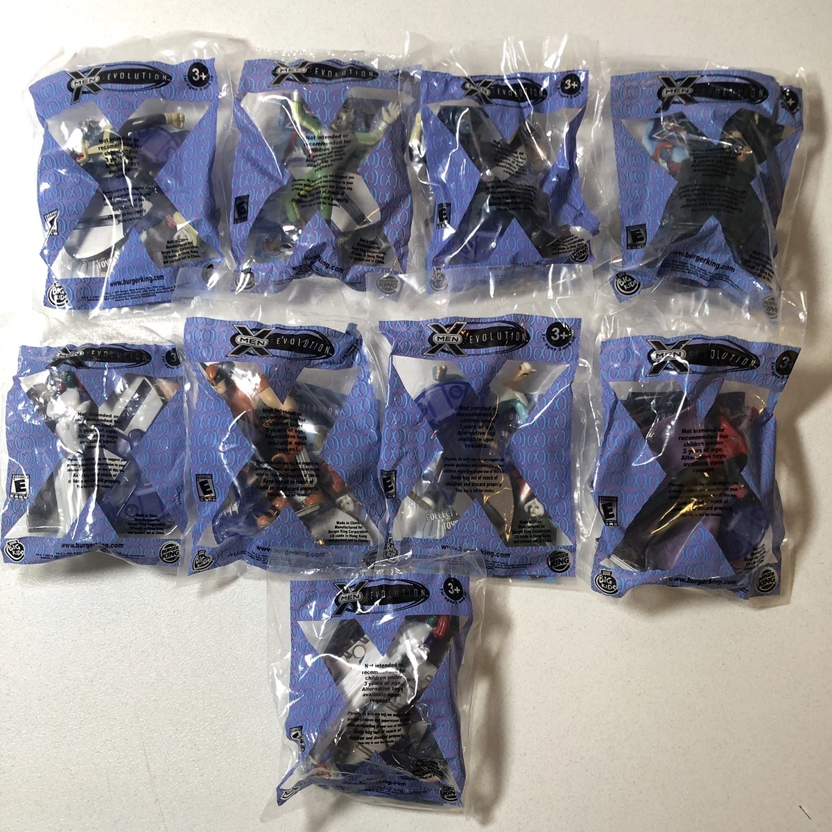 BURGER KING X Men Indiana Fast Food Premiums for sale - eBay