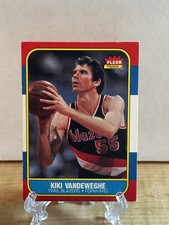 1986-87 Fleer - Kiki Vandeweghe, Portland Trailblazers, #117