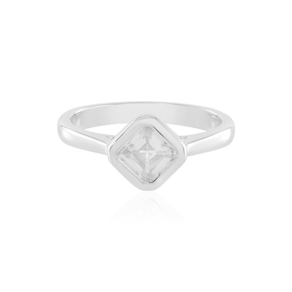 Cavill Damenring 0,72Ct Zirkon Sterlingsilber Echtschmuck Modern Silber-image