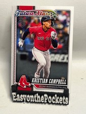 2026 Topps Series 1 Future Stars Kristian Campbell #125 Red Sox