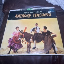 Ray Anthony Anthony Italiano Capitol T 1149 Record Album Vinyl LP