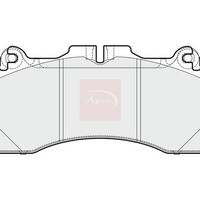 Lexus LS F4 2006 BremsbeläGe Vorne Apec Apec (R90) PAD1622