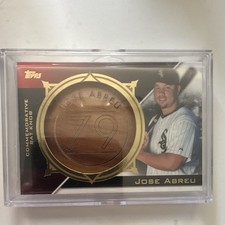 Topps 2015 Series 2 Jose Abreu White Sox Commemorative Bat Knobs #CBK-07