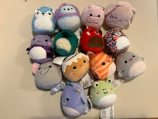 Squishmallows Micromallows 2  14 Pc Lot Mini Plush Food Dragon Platypus Bunny
