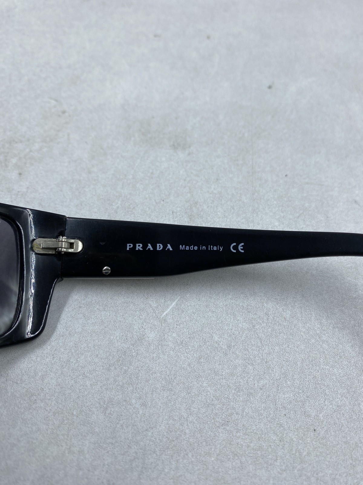 Prada Black Rectangular Sunglasses - image 7