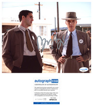 Benny Safdie 'Oppenheimer' Signed 8x10 Photo 'Edward Teller' ACOA